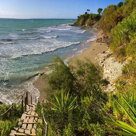 Blue Sky Cottage, Kanouli Beach Halikounas Экстерьер фото