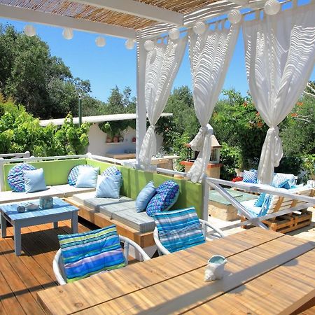 Blue Sky Cottage, Kanouli Beach Halikounas Экстерьер фото