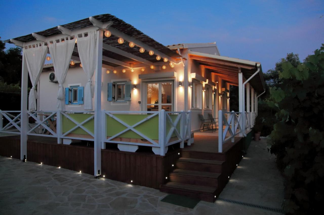 Blue Sky Cottage, Kanouli Beach Halikounas Экстерьер фото